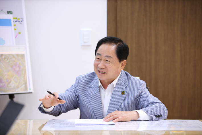주광덕 시장. 남양주시 제공