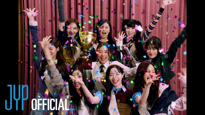 그룹 트와이스. JYP엔터테인먼트 제공