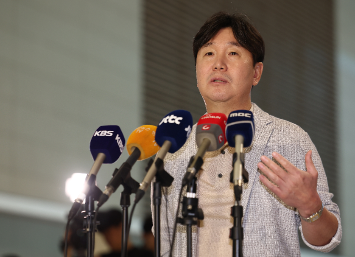 류지현 한국 야구대표팀 감독. 연합뉴스