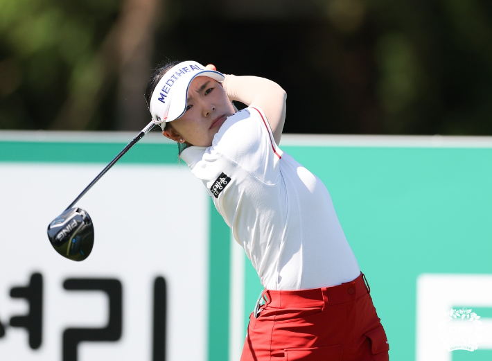 이다연의 스윙 모습. KLPGA