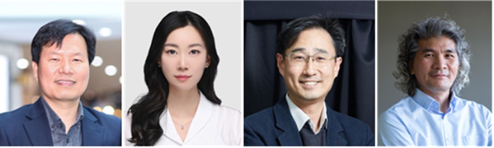 KAIST 허원도 교수, 제 1저자 KAIST 현보배 박사후연구원, 김대수 교수, 이창준 IBS 단장(왼쪽부터). KAIST 제공