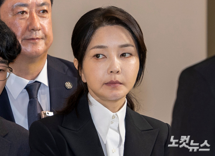 윤석열 전 대통령의 부인 김건희 씨. 사진공동취재단