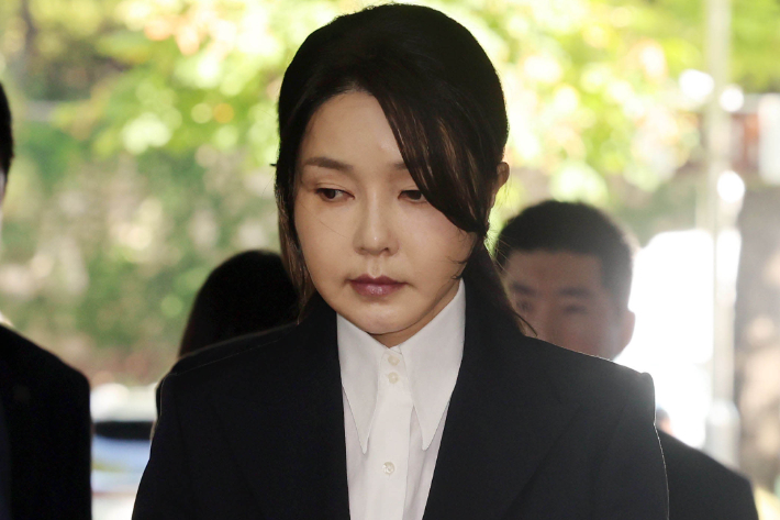 윤석열 전 대통령 부인 김건희씨. 황진환 기자