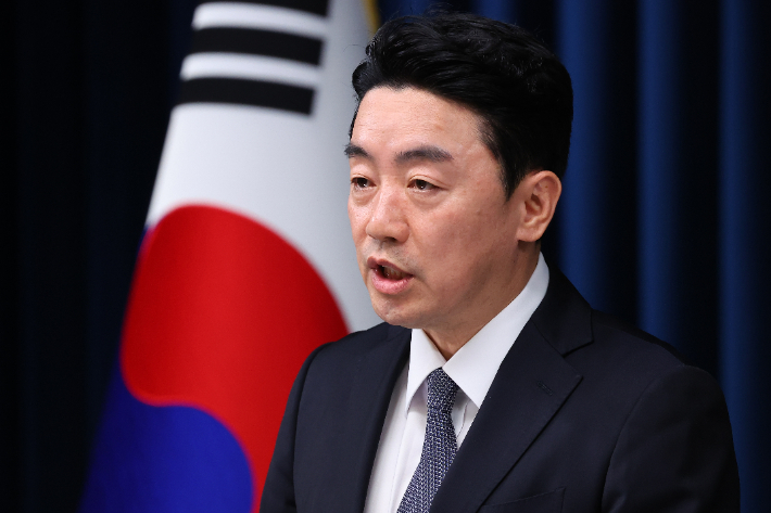 강훈식 대통령 비서실장. 연합뉴스