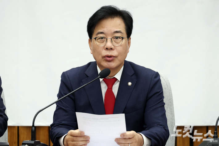 국민의힘 송언석 원내대표. 윤창원 기자