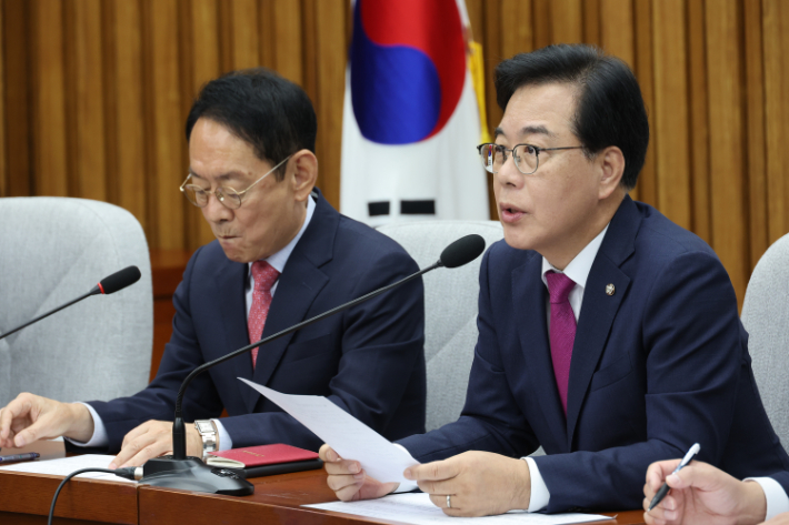 국힘 "가짜뉴스로 대법원장 청문회…삼권분립 사망일 기록될 것"