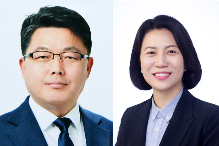 왼쪽부터 김원주, 최지은 전주시의원. 전주시의회 제공