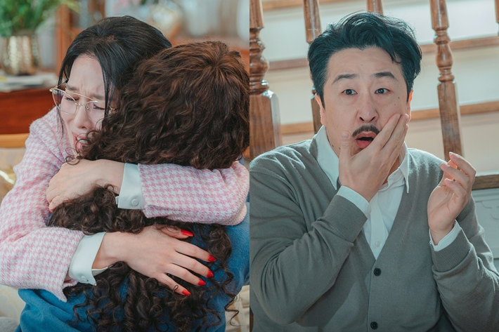 왼쪽부터 민태숙 역 배우 차청화, 구남주 역 배우 현봉식. ENA 공식 트위터