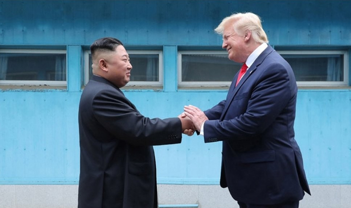 김정은 북한 국무위원장(왼쪽)과 도널드 트럼프 미국 대통령. 연합뉴스