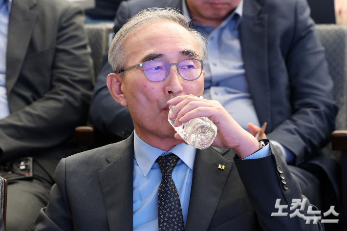 김영섭 KT 대표. 류영주 기자