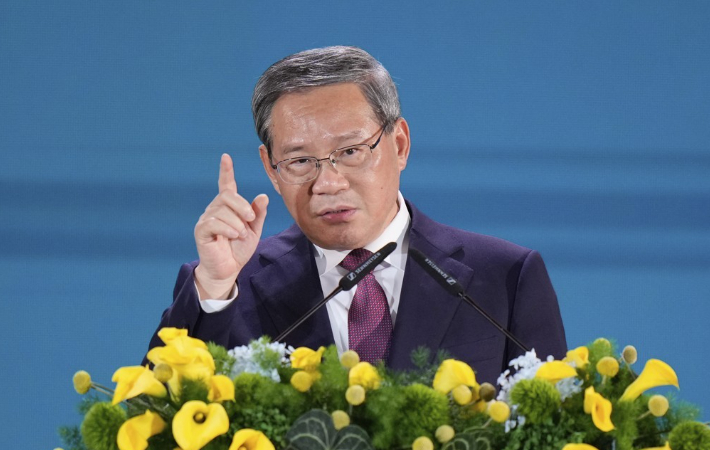 리창 중국 국무원 총리. 연합뉴스