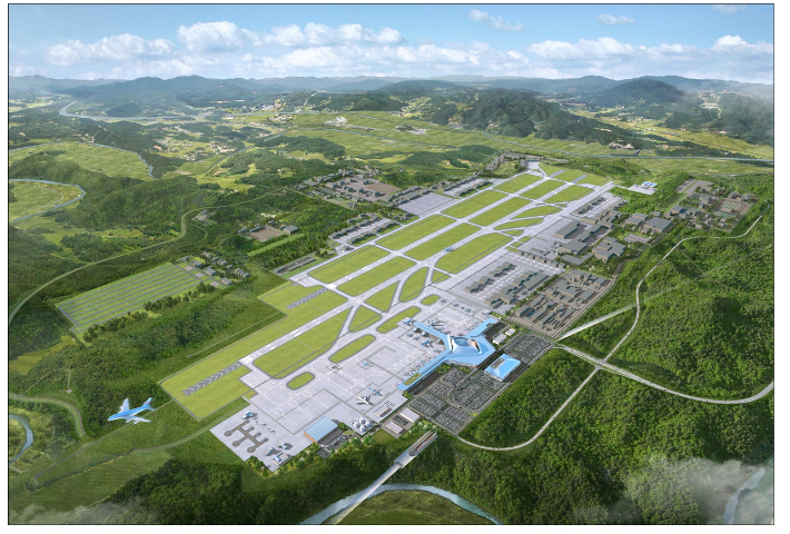 대구경북통합신공항 조감도 국토교통부 제공