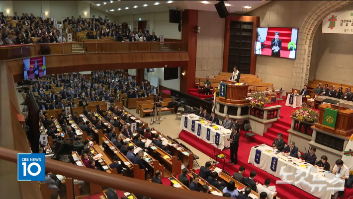예장 통합 110회 총회는 예년과 달리 하루 단축한 총회 일정에도 속도감 있는 회무처리로 눈길을 끌었다. 이정우 영상기자 