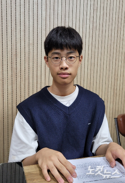 백도윤 학생. 충북CBS