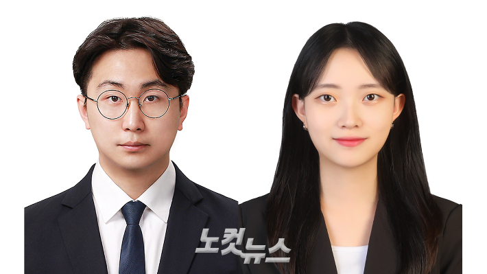 전북CBS 심동훈 기자(좌)와 김현주 크리에이터. 전북CBS
