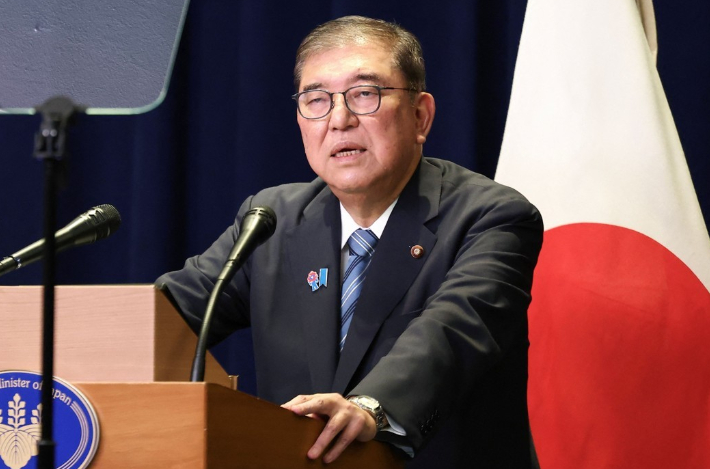이시바 시게루 일본 총리. 연합뉴스