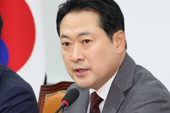 국민의힘 장동혁 대표. 연합뉴스