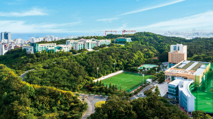 울산 동구에 위치한 울산과학대학교 동부캠퍼스 전경. 울산과학대 제공