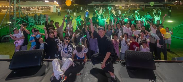 '2025년 광양시 청년의 날 행사' EDM 파티. 광양시 제공 