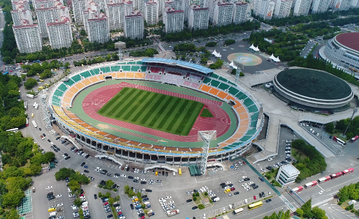창원스포츠파크 전경. 창원시설공단 제공 