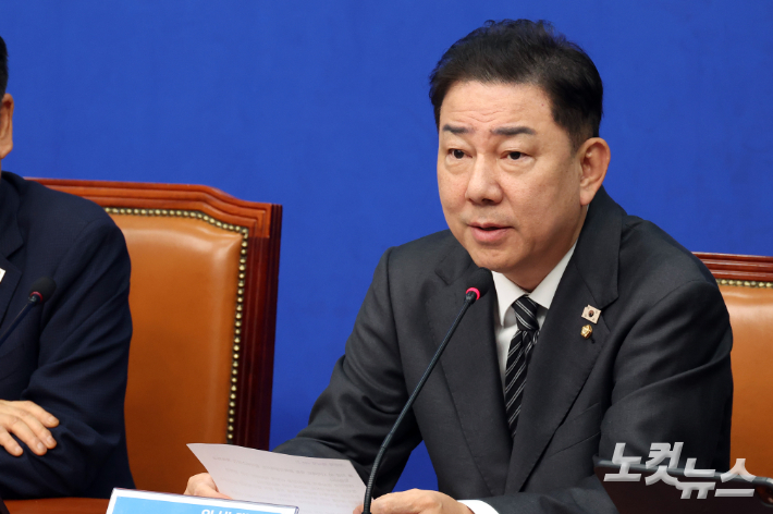 더불어민주당 김병기 원내대표. 윤창원 기자