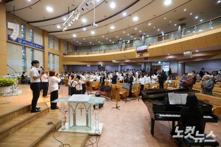 2025 한마음 찬양축제가 열린 전주홍산교회