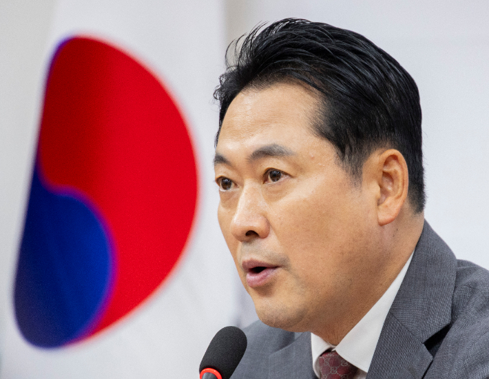 국민의힘 장동혁 대표. 연합뉴스
