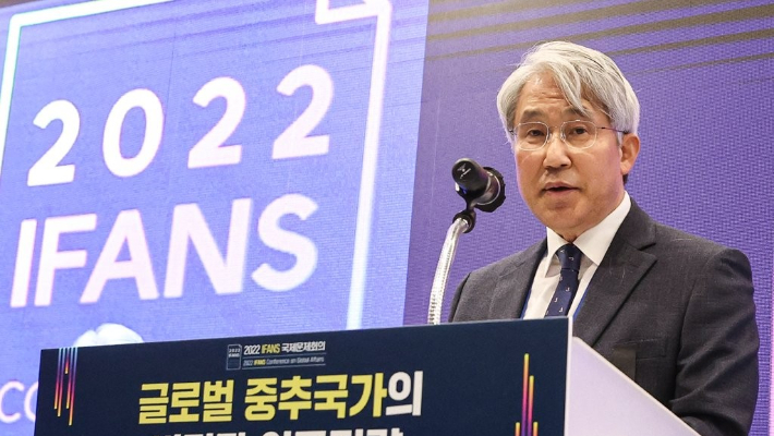 홍현익 국립외교원 원장. 연합뉴스