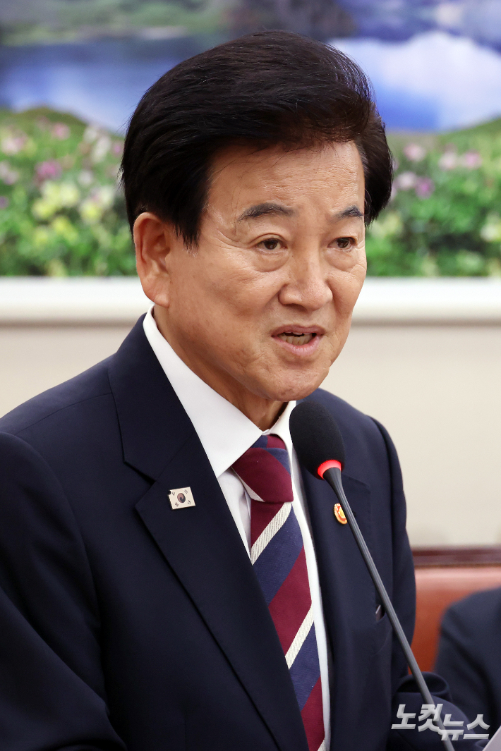 정동영 통일부 장관. 윤창원 기자
