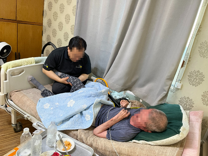 제주가치돌봄의 하나인 운동지도 모습. 제주도 