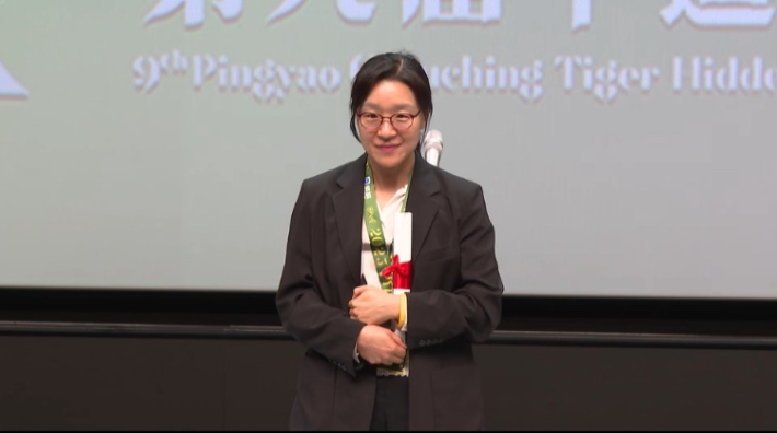 제9회 핑야오국제영화제에서 2관왕의 영예를 안은 영화 '세계의 주인' 윤가은 감독. ㈜바른손이앤에이 제공