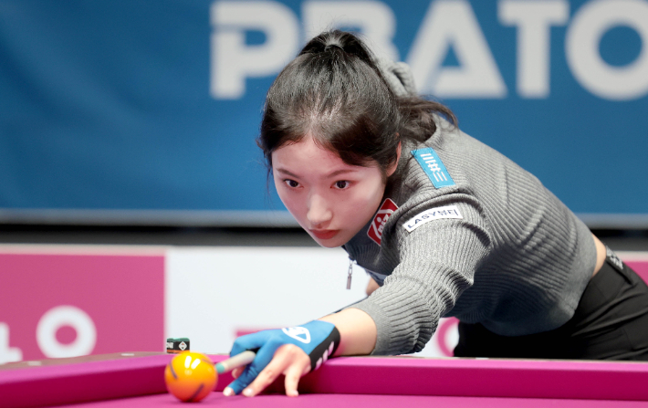 얼음 공주 한지은. PBA 