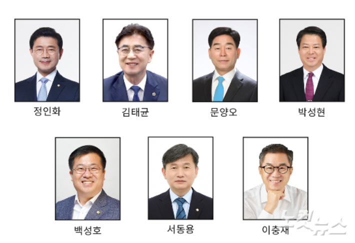 6.3지방선거 광양시장 선거 후보군 (왼쪽부터 현역·가나다순) 
