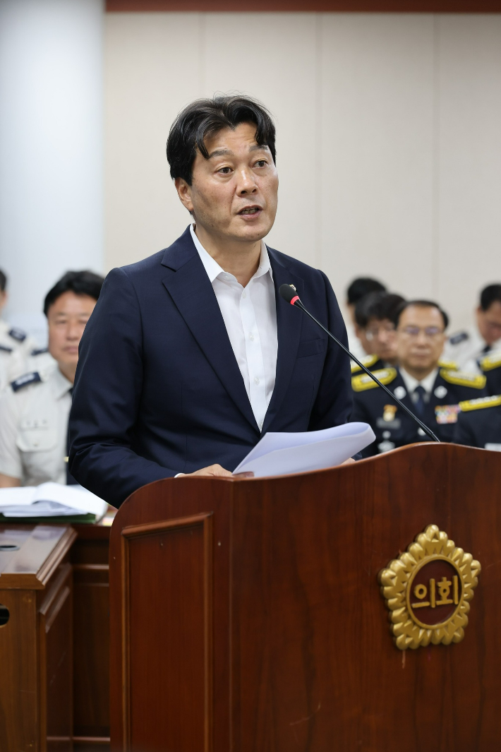 서동욱 전 도의회 의장. 전남도의회 제공