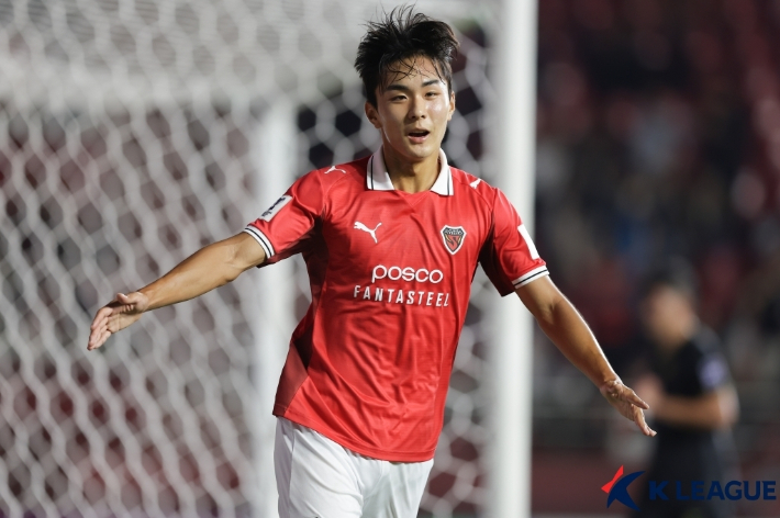 쐐기골 넣은 황서웅. 한국프로축구연맹