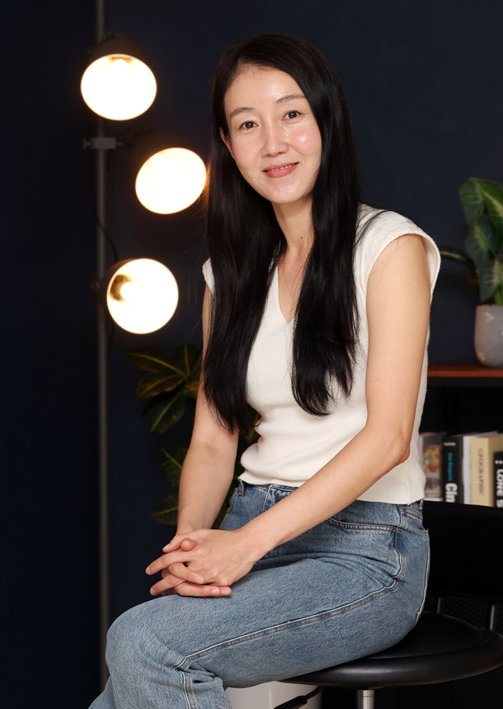 김채현은 30대 중반부터 매체 연기를 시작했다고 밝혔다. 황진환 기자