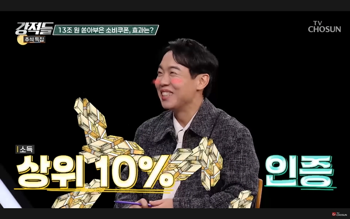 4일 방송한 '강적들'에 출연한 방송인 황현희. '강적들' 캡처