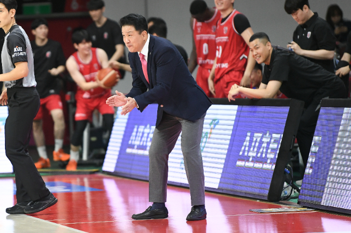 정관장 유도훈 감독. KBL 제공