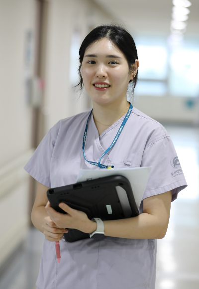 박성원 울산대학교병원 간호사는 최근 백혈병 환자에게 조혈모세포를 기증했다. 사진 울산대병원 제공 