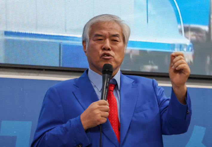 사랑제일교회 목사 전광훈씨. 연합뉴스