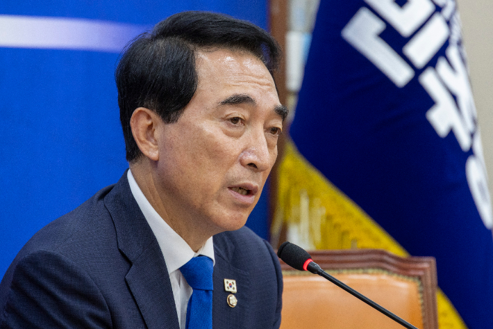 더불어민주당 박수현 수석대변인. 연합뉴스