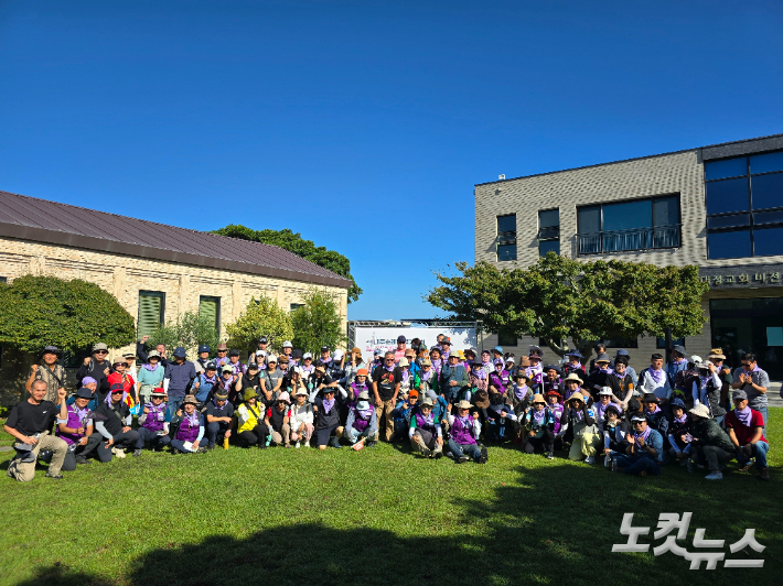 제2회 제주순례길 걷기대회가 11일 제주순례길 4코스인 서귀포시 대정읍 일대에서 열렸다. 제주CBS 