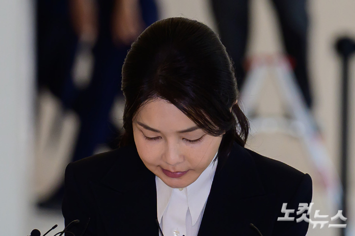 윤석열 전 대통령의 부인 김건희 씨. 사진공동취재단