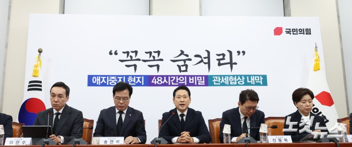 국민의힘 최고위원회의