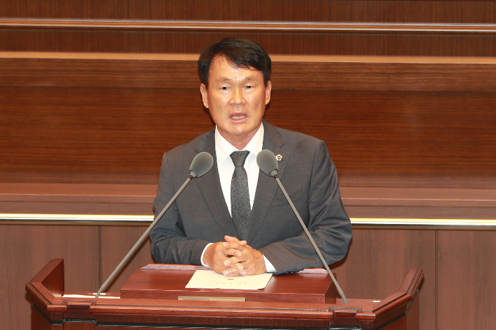 이상정 충북도의원. 충북도의회 제공