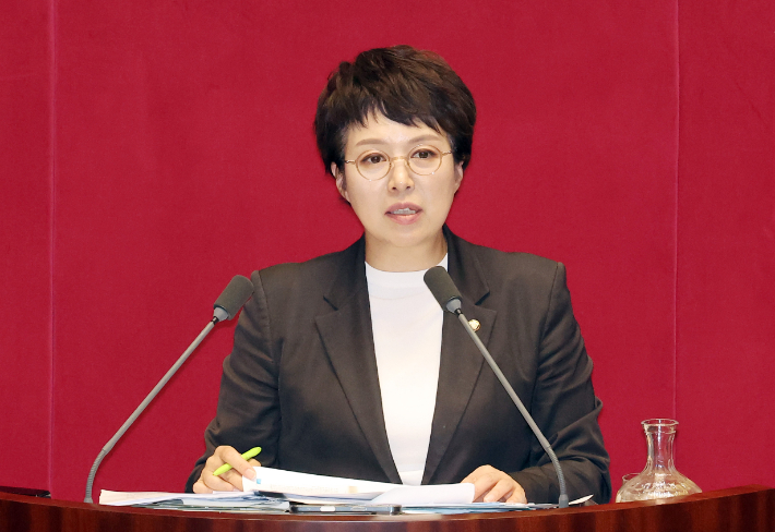 김은혜 원내정책수석부대표. 연합뉴스