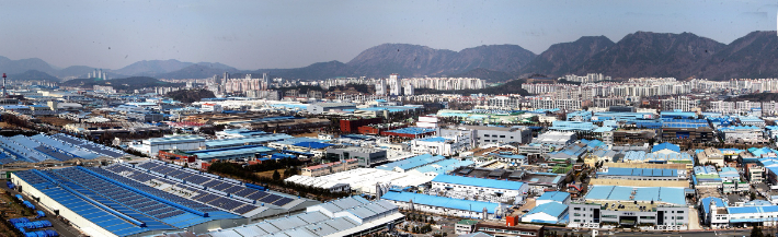 창원국가산단 전경. 창원시 제공 