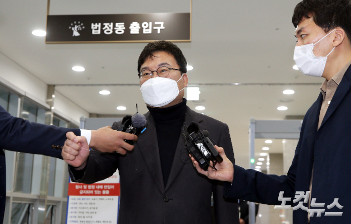 이스타항공 창업주이자 실질적 경영자였던 이상직 전 국회의원. 송승민 기자