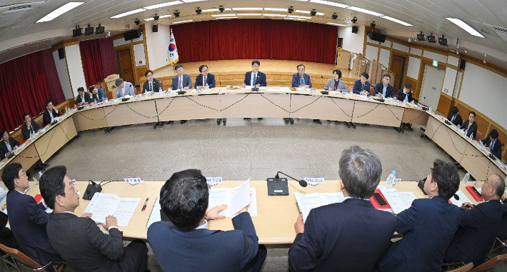 대구시 간부회의 모습. 대구시 제공