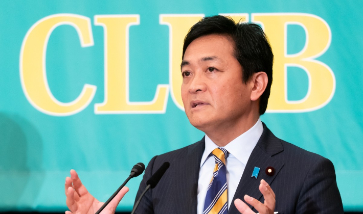 다마키 유이치로 일본 국민민주당 대표. 연합뉴스